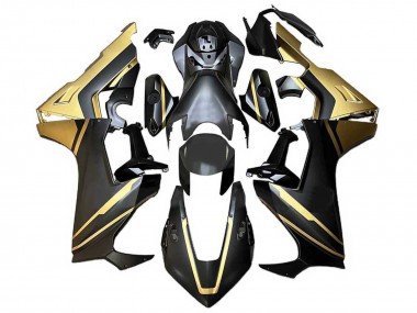 2017-2023 Gold Matte Black Honda CBR1000RR Motorcycle Fairing