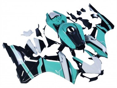 2017-2023 White Light Blue Glossy Black Honda CBR1000RR Motorcycle Fairings