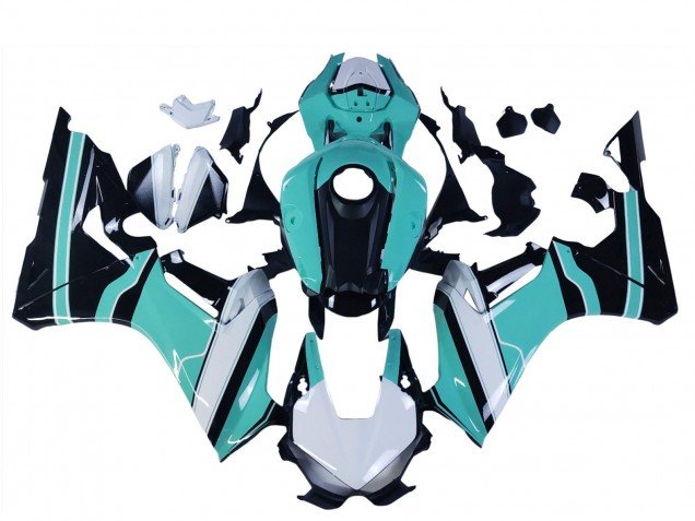 2017-2023 White Light Blue Glossy Black Honda CBR1000RR Motorcycle Fairings