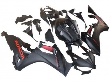 2017-2023 Matte Grey Red Honda CBR1000RR Motorcycle Fairings