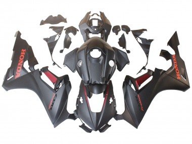 2017-2023 Matte Grey Red Honda CBR1000RR Motorcycle Fairings