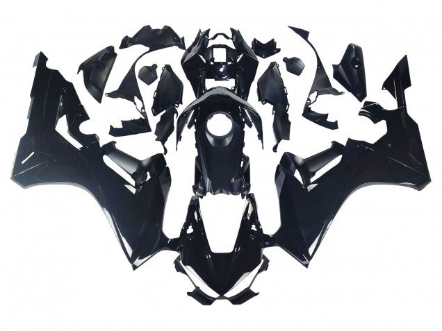 2017-2023 Glossy Black Honda CBR1000RR Motorcycle Fairings