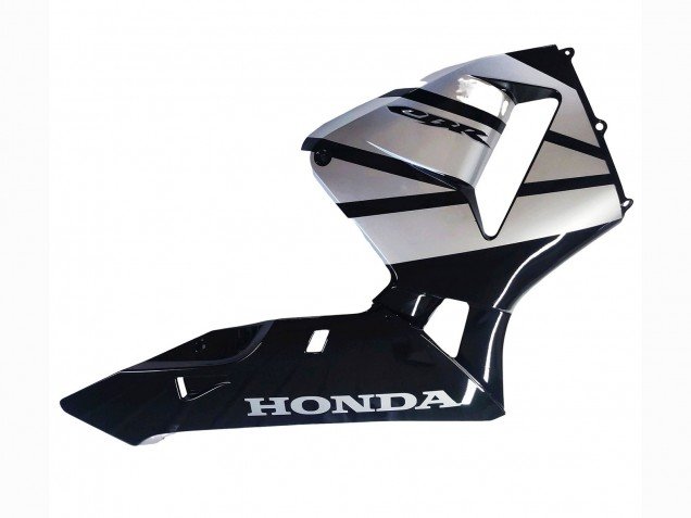 2003-2004 Silver Glossy Black Honda CBR600RR Motorcycle Fairings