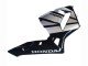 2003-2004 Silver Glossy Black Honda CBR600RR Motorcycle Fairings