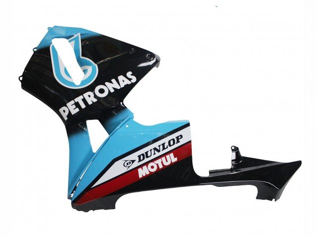 2003-2004 Light Blue Red Glossy Black Dunlop Honda CBR600RR Motorcycle Fairings