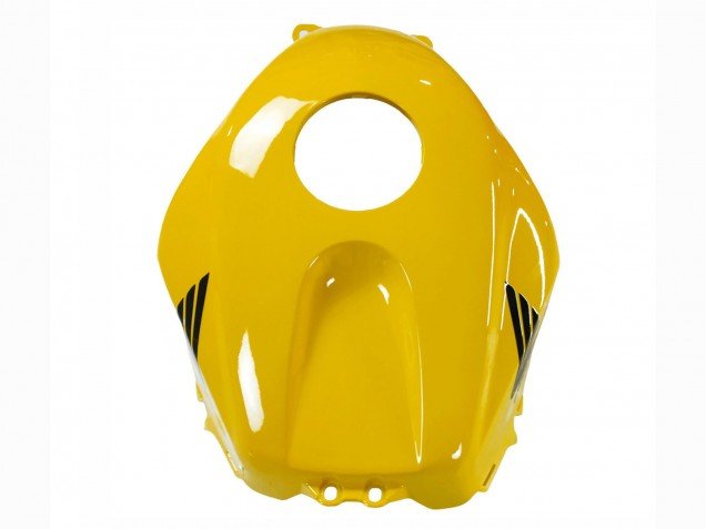 2003-2004 Yellow Glossy Black Honda CBR600RR Motorcycle Fairings