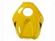 2003-2004 Yellow Glossy Black Honda CBR600RR Motorcycle Fairings