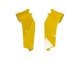 2003-2004 Yellow Glossy Black Honda CBR600RR Motorcycle Fairings