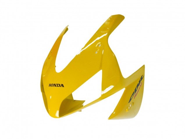 2003-2004 Yellow Glossy Black Honda CBR600RR Motorcycle Fairings