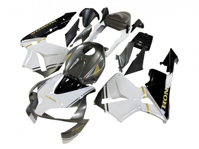 2003-2004 White Yellow Grey Black Honda CBR600RR Motorcycle Fairings