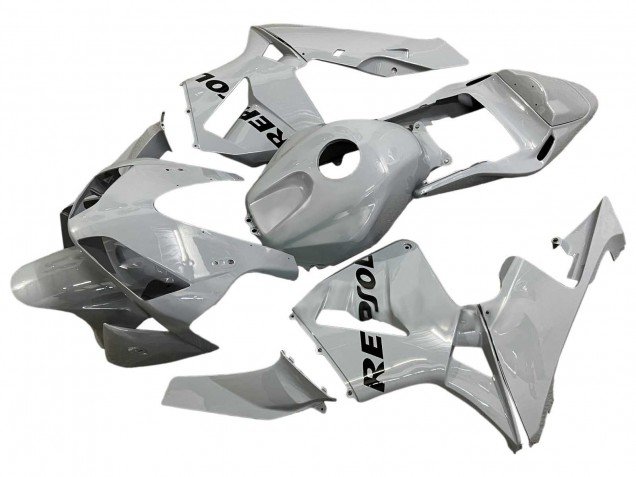 2003-2004 Silver Black Repsol Honda CBR600RR Motorcycle Fairings