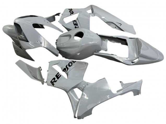 2003-2004 Silver Black Repsol Honda CBR600RR Motorcycle Fairings