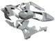 2003-2004 Silver Black Repsol Honda CBR600RR Motorcycle Fairings