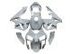 2003-2004 Silver Black Repsol Honda CBR600RR Motorcycle Fairings