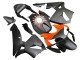 2003-2004 Matte Black Orange Honda CBR600RR Motorcycle Fairings