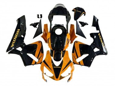 2003-2004 Orange White Red Glossy Black Repsol Honda CBR600RR Motorcycle Fairings Kits