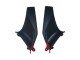 2003-2004 Red Glossy Black Matte Black Honda CBR600RR Motorcycle Fairings