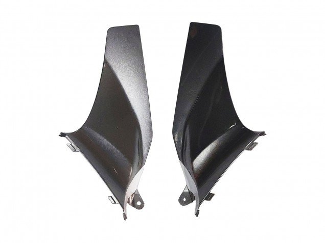2003-2004 White Matte Black Racing Honda CBR600RR Motorcycle Fairings