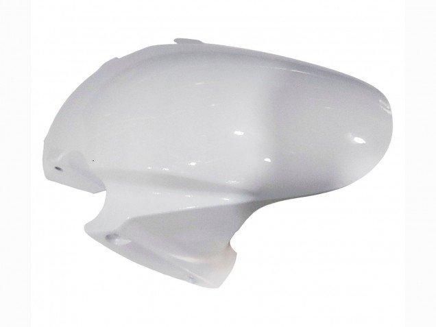 2003-2004 White Matte Black Racing Honda CBR600RR Motorcycle Fairings