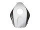 2003-2004 White Matte Black Racing Honda CBR600RR Motorcycle Fairings