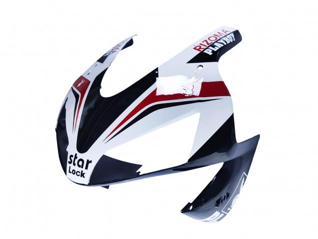 2003-2004 White Red Glossy Black DENSO Rimont Honda CBR600RR Motorcycle Fairings