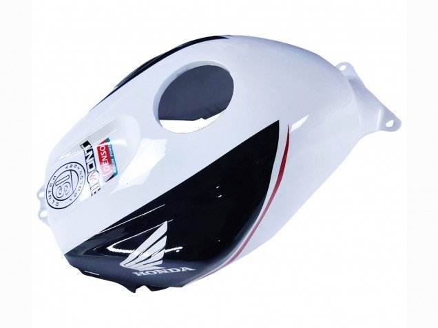 2003-2004 White Red Glossy Black DENSO Rimont Honda CBR600RR Motorcycle Fairings