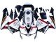 2003-2004 White Red Glossy Black DENSO Rimont Honda CBR600RR Motorcycle Fairings