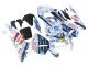 2003-2004 White Blue Red Nastro Azzurro 46 Honda CBR600RR Motorcycle Fairings