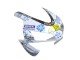 2003-2004 White Blue Red Nastro Azzurro 46 Honda CBR600RR Motorcycle Fairings