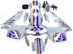 2003-2004 White Red Blue Honda CBR600RR Motorcycle Fairings