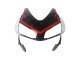 2003-2004 White Red Glossy Black Monster Honda CBR600RR Motorcycle Fairings