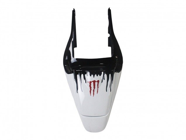 2003-2004 White Red Glossy Black Monster Honda CBR600RR Motorcycle Fairings