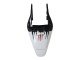 2003-2004 White Red Glossy Black Monster Honda CBR600RR Motorcycle Fairings