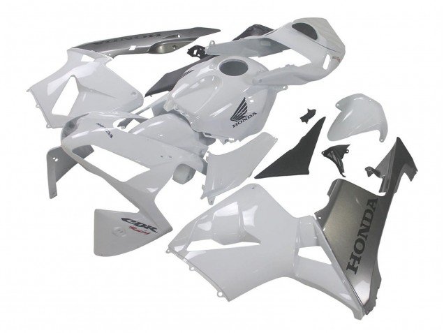 2003-2004 Silver White Honda CBR600RR Motorcycle Fairing
