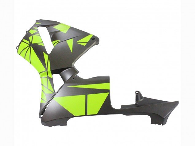 2003-2004 Yellow Matte Black Honda CBR600RR Motorcycle Fairings