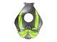 2003-2004 Yellow Matte Black Honda CBR600RR Motorcycle Fairings