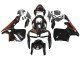 2005-2006 Glossy Black Honda CBR600RR Motorcycle Fairings