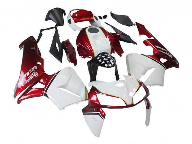 2005-2006 Red White Black Honda CBR600RR Motorcycle Fairing Kits