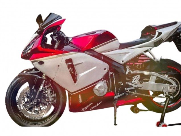 2005-2006 Red White Black Honda CBR600RR Motorcycle Fairing Kits