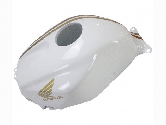 2005-2006 White Gold Honda CBR600RR Motorcycle Fairings