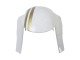 2005-2006 White Gold Honda CBR600RR Motorcycle Fairings