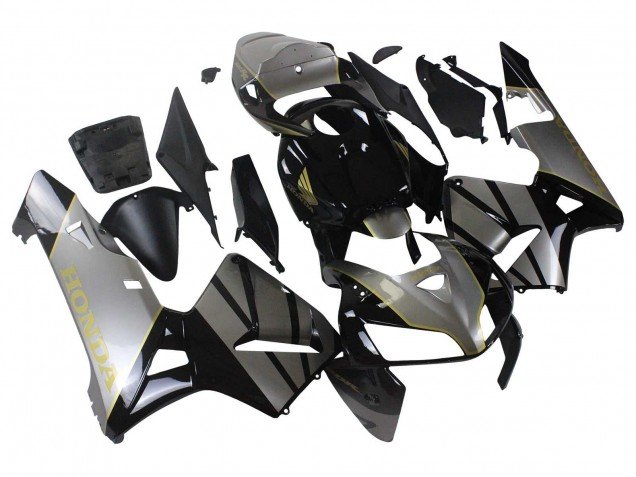 2005-2006 Grey Black Honda CBR600RR Motorcycle Fairing