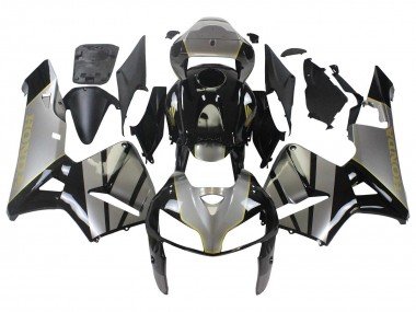 2005-2006 Grey Black Honda CBR600RR Motorcycle Fairing