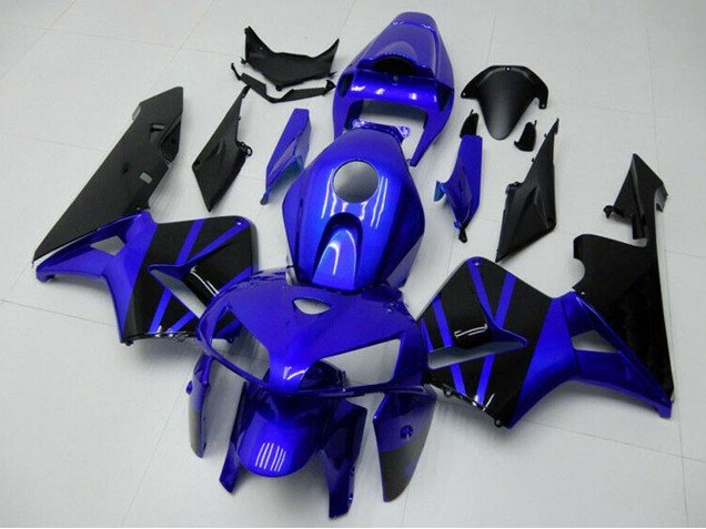 2005-2006 Blue Black Honda CBR600RR Motorcycle Fairing