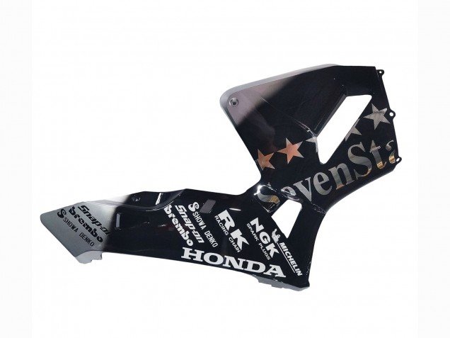 2005-2006 Black Silver SevenStars Honda CBR600RR Motorcycle Fairings