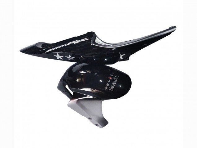 2005-2006 Black Silver SevenStars Honda CBR600RR Motorcycle Fairings