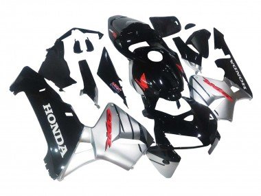 2005-2006 Silver Black Honda CBR600RR Motorcycle Fairings