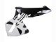 2005-2006 Black White Honda CBR600RR Motorcycle Fairing