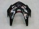 2005-2006 Glossy Black White West Honda CBR600RR Motorcycle Fairings