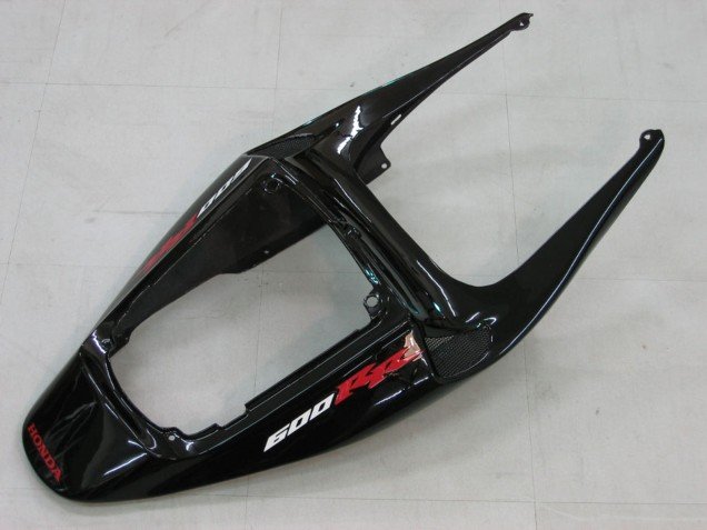 2005-2006 Glossy Black White West Honda CBR600RR Motorcycle Fairings